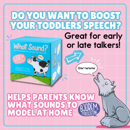 What Sound? - Sounds and Categories for Young Children Bjorem What Sound? Interactive Sounds - Categories for Young Children Best Speech Language Therapy Tools