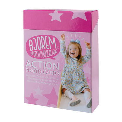 Action Photo Cards Photo Action Cards for Language Therapy Sessions Best Speech Language Therapy Tools