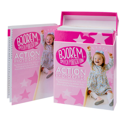 Action Photo Cards Photo Action Cards for Language Therapy Sessions Best Speech Language Therapy Tools