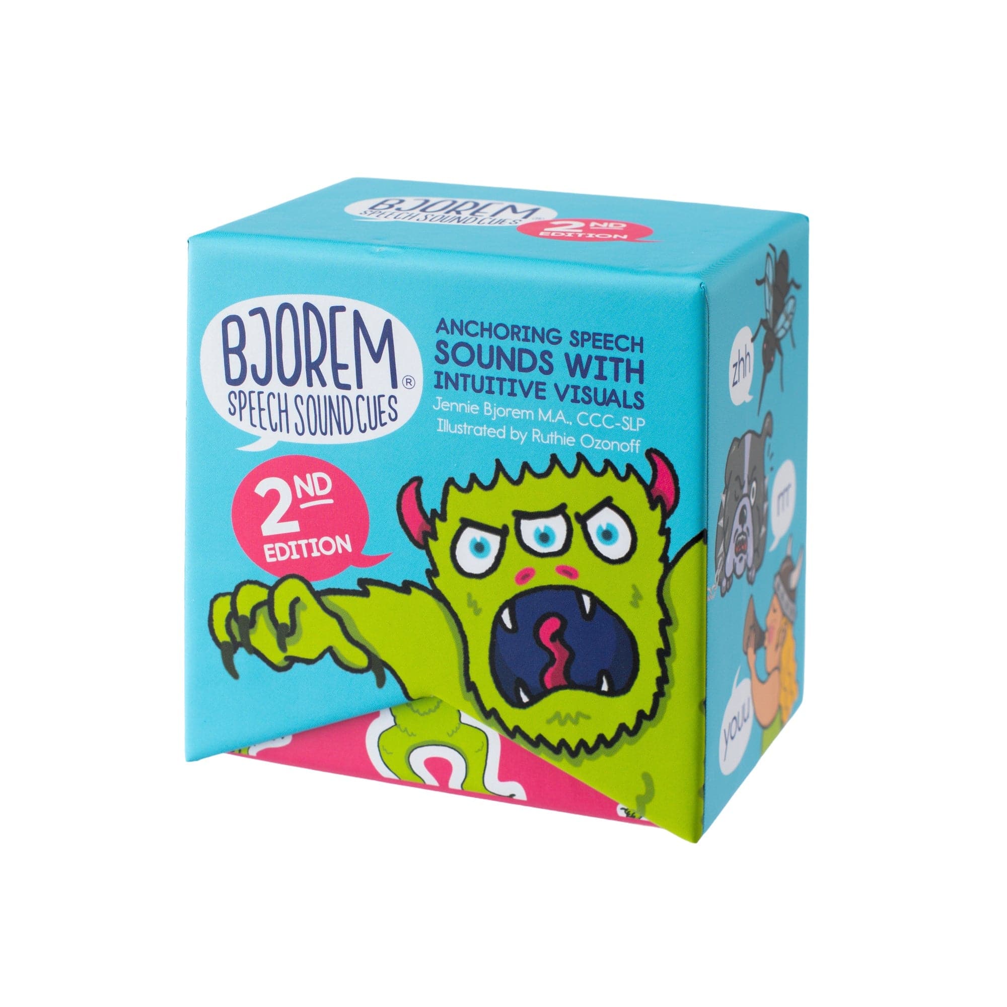 Bjorem Speech Sound Cues® - 2nd Edition Improve Speech with Bjorem Speech Sound Cue Cards Best Speech Language Therapy Tools