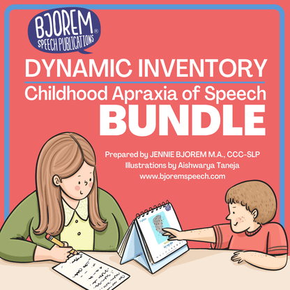 CAS Assessment Bundle - Dynamic Inventory/CAS Decision Guide, Stimulus Book, and Evaluation Report Template CAS Assessment Bundle for Diagnosis and Evaluation Best Speech Language Therapy Tools