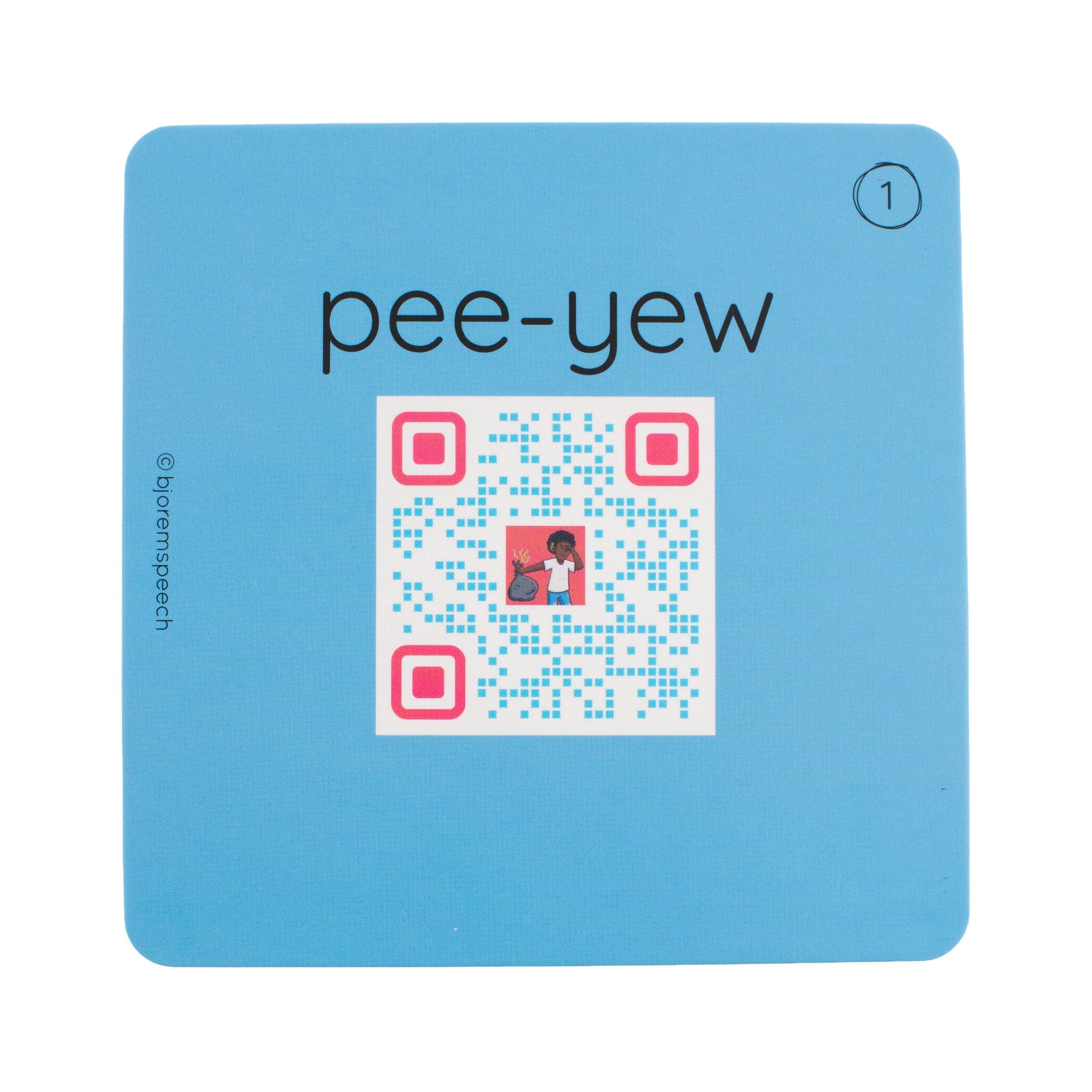 Exclamatory Words with QR Code Sounds - Uh-Oh! Oh-No! Yay! Oops! Exclamatory Words Deck with QR Code Sounds for Kids Best Speech Language Therapy Tools