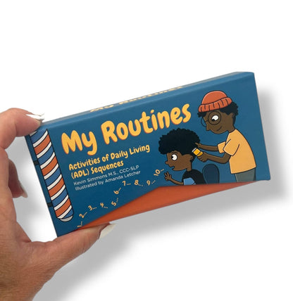My Routines - Activities of Daily Living (ADL) Sequences Routines Daily Living Sequences Deck for Children Best Speech Language Therapy Tools