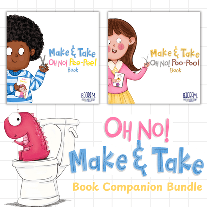 OH NO! Pee Pee! and Oh No! Poo Poo Make & Take Book Companion BUNDLE Download Bjorem OH NO! Pee Pee! Make & Take Book Companion Download Best Speech Language Therapy Tools