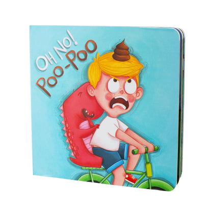 OH NO Poo-Poo Board Book Poo Poo Board Book: Fun Potty Training Journey Best Speech Language Therapy Tools
