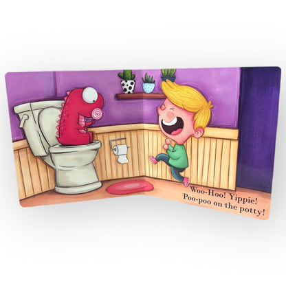OH NO Poo-Poo Board Book Poo Poo Board Book: Fun Potty Training Journey Best Speech Language Therapy Tools