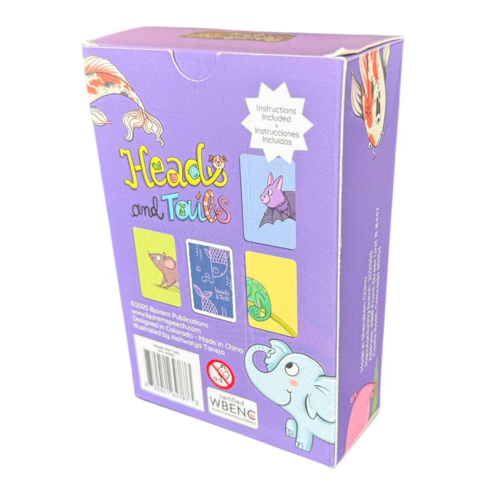 Power Off Play™: Heads and Tails Memory Card Game – Bjorem Speech®