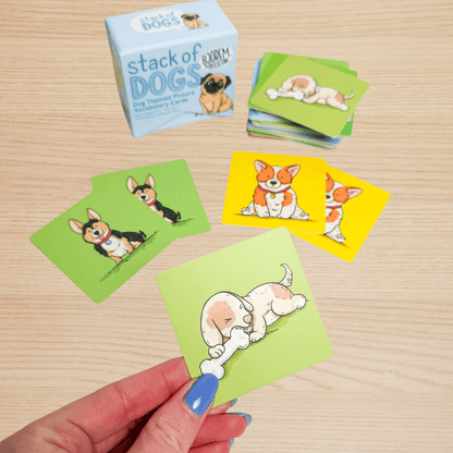 Bjorem® Stack of Dogs: Dog Themed Picture Vocabulary Cards Bjorem® Stack of Dogs: Dog Themed Picture Vocabulary Cards Best Speech Language Therapy Tools