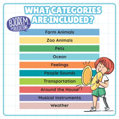 What Sound? - Sounds and Categories for Young Children Bjorem What Sound? Interactive Sounds - Categories for Young Children Best Speech Language Therapy Tools