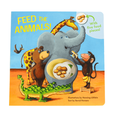 Feed the Animals: An Interactive Feeding Board Book Feed the Animals Interactive Feeding Board Book  Best Speech Language Therapy Tools
