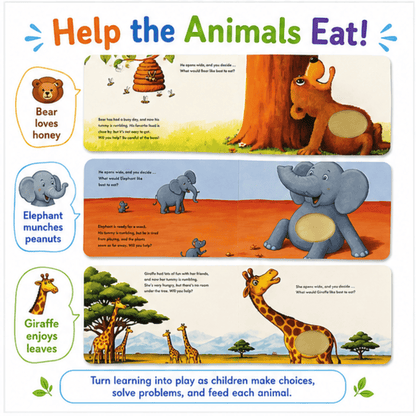 Feed the Animals: An Interactive Feeding Board Book Feed the Animals Interactive Feeding Board Book  Best Speech Language Therapy Tools