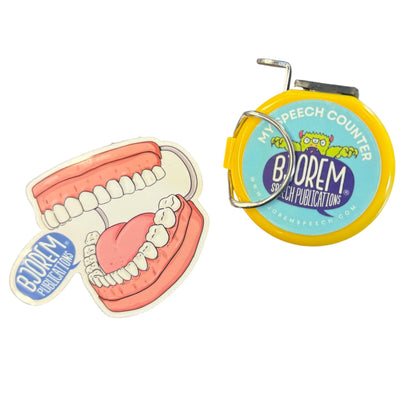 Grad-to-Great SLP Bjorem Speech Sample Kit SLP Kit: Grad-to-Great Bjorem Speech Starter Tools Best Speech Language Therapy Tools