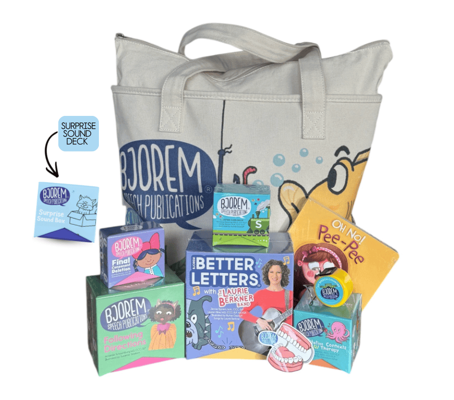 Grad-to-Great SLP Bjorem Speech Starter Kit SLP Kit: Grad-to-Great Bjorem Speech Starter Tools Best Speech Language Therapy Tools