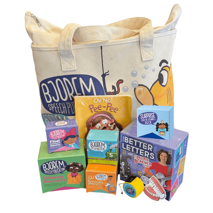 Grad-to-Great SLP Bjorem Speech Starter Kit SLP Kit: Grad-to-Great Bjorem Speech Starter Tools Best Speech Language Therapy Tools