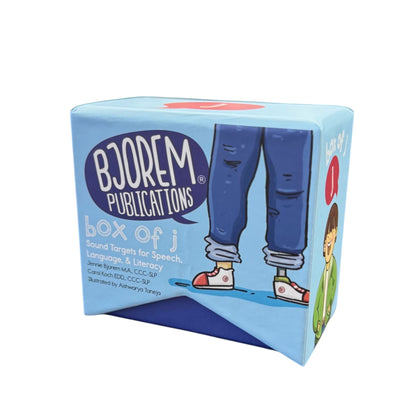 Bjorem Box of J sound targets for speech, language and literacy