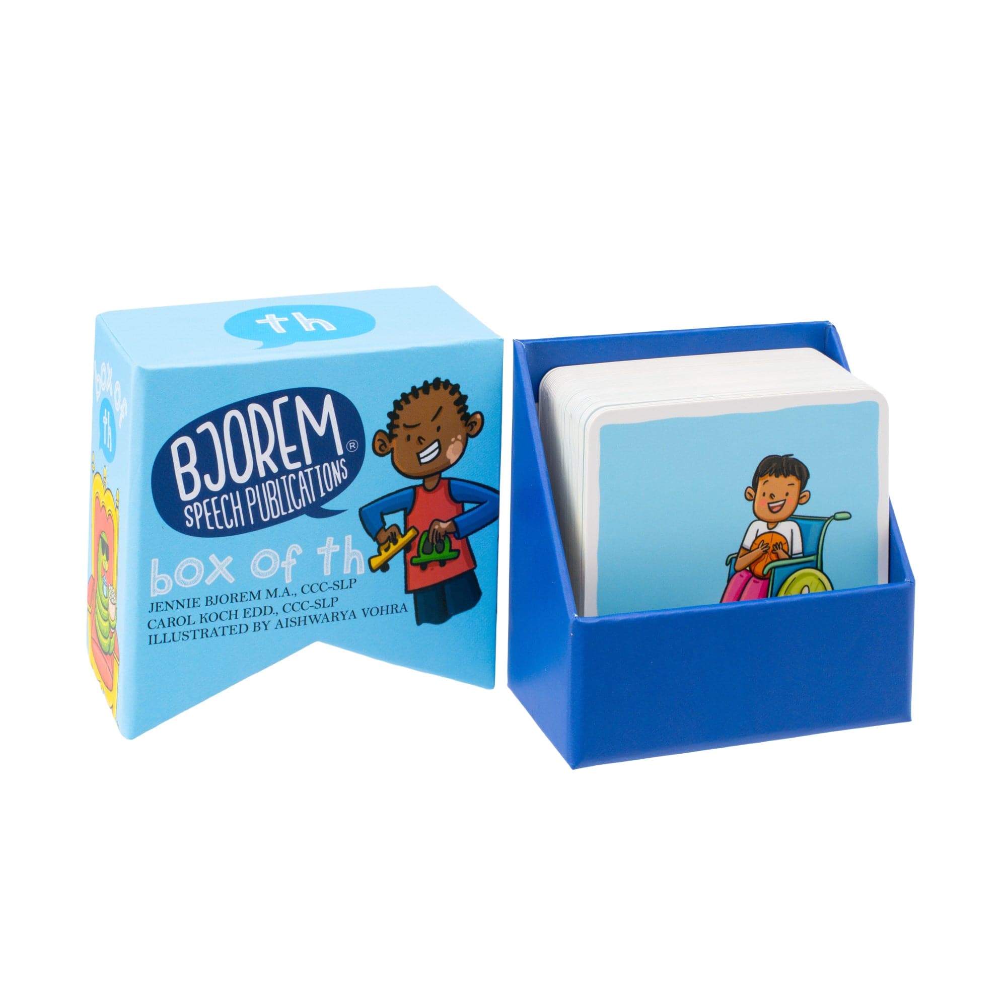 TH Sound Cue Cards for Voiced and Voiceless Targets – Bjorem Speech®