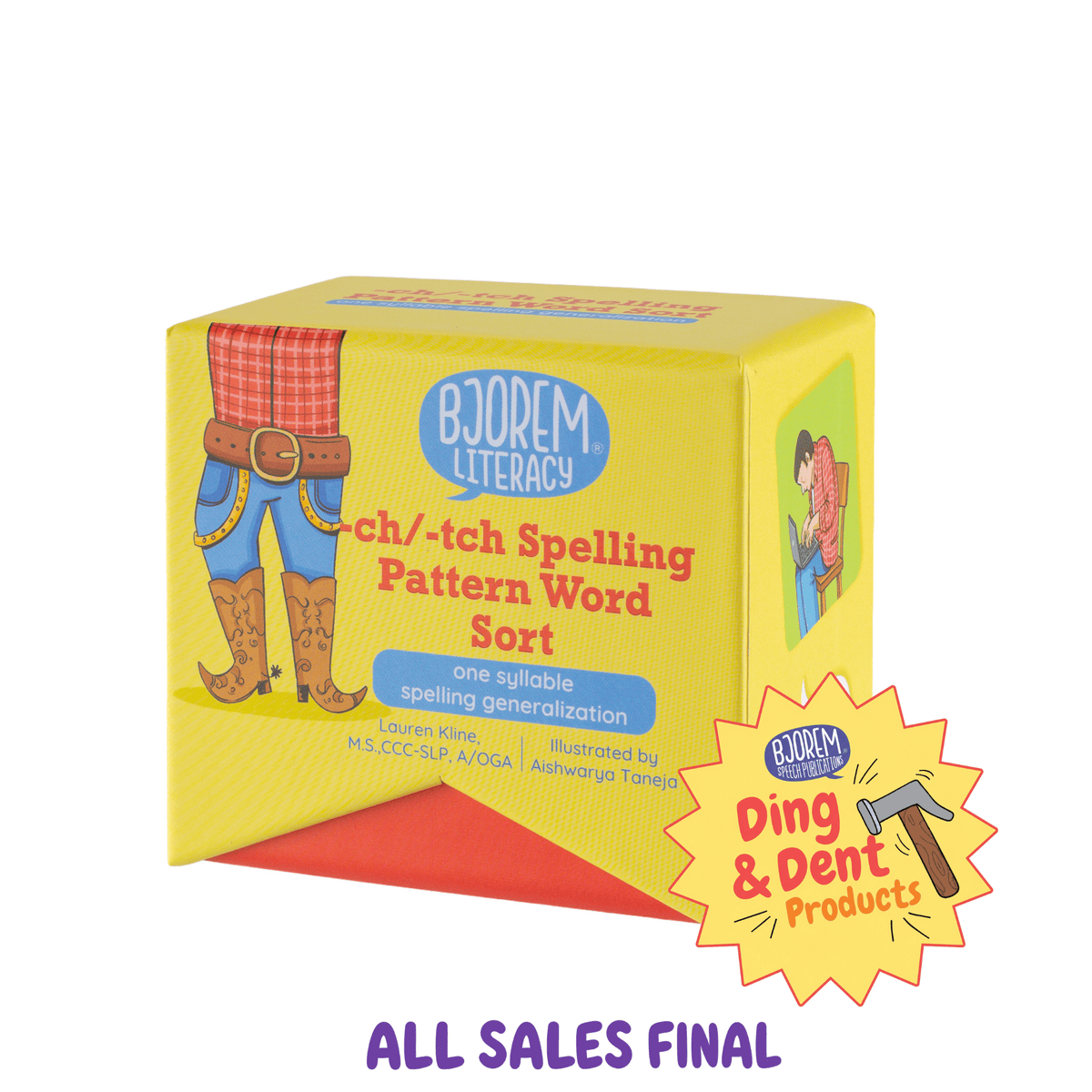 Ding and dent CH and TCH spelling pattern word sort