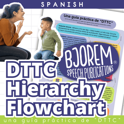 SPANISH DTTC Hierarchy - Flow Chart for Apraxia Therapy {Bjorem Speech} - Free Digital Download Bjorem Speech® FREE DTTC Hierarchy - Apraxia CAS Download Best Speech Language Therapy Tools
