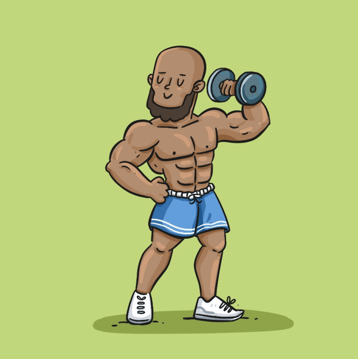 Buff picture card from the Floss Rule targets