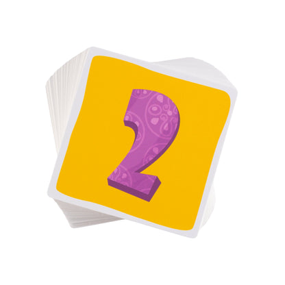 Number 2 card from Following Directions