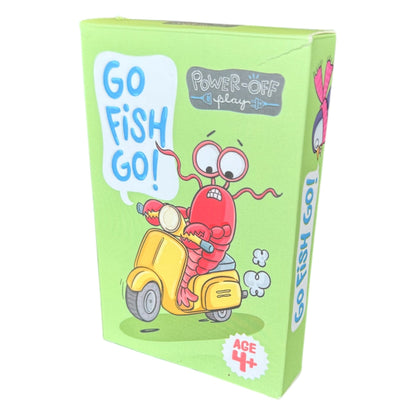 Power Off Play Go Fish Go card game box