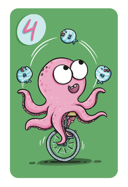 Octopus card from Go Fish Go
