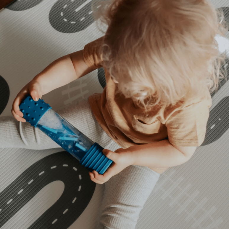 Calm Down Sensory Bottle Sensory Experience Kit with Glitter Water Bottle Best Speech Language Therapy Tools