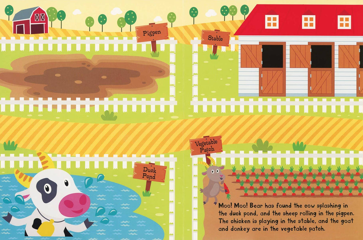 Inside page from Let's Explore! Farm