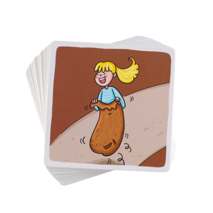 Stack of Links and Ladders cards