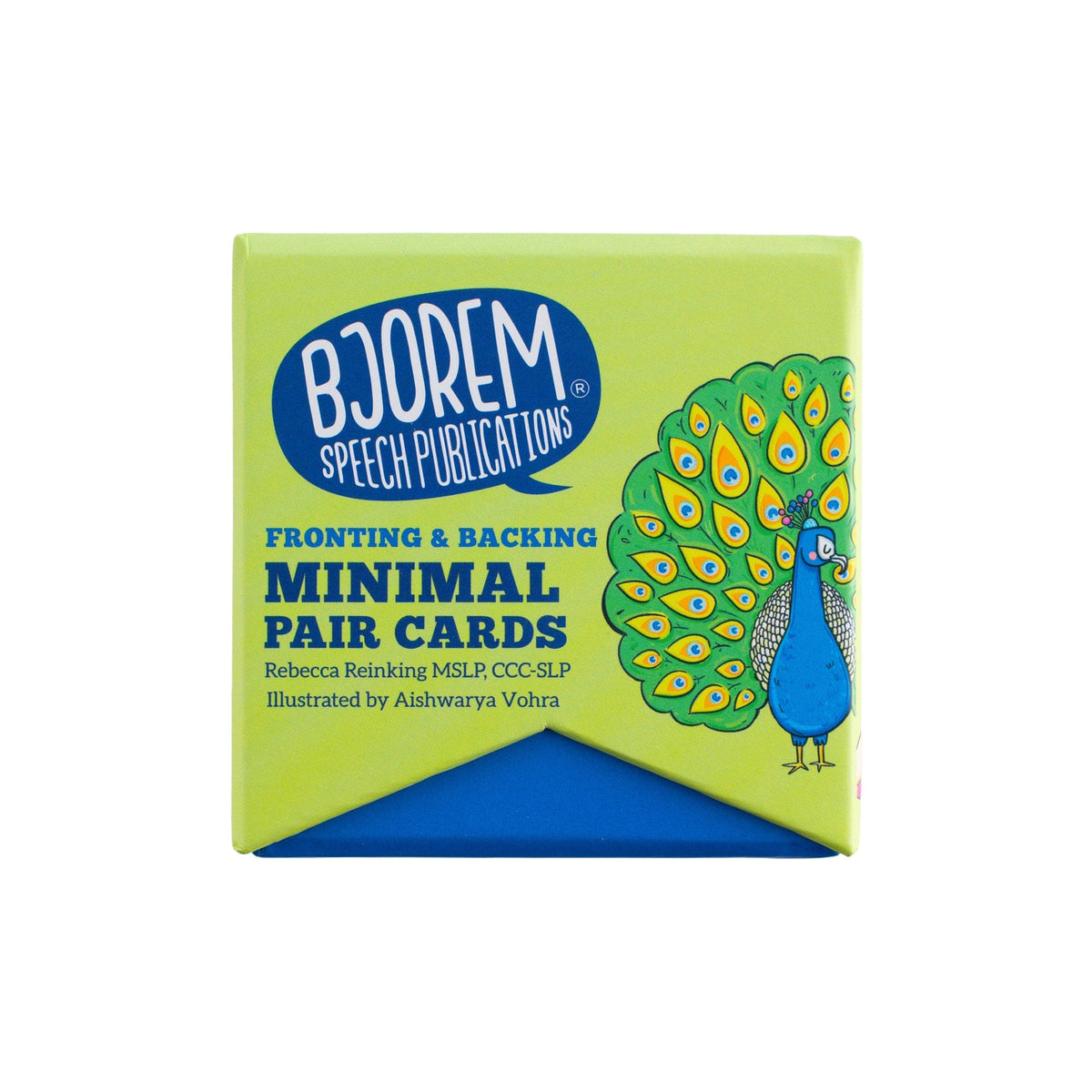 Front of the Fronting and Backing minimal pairs box