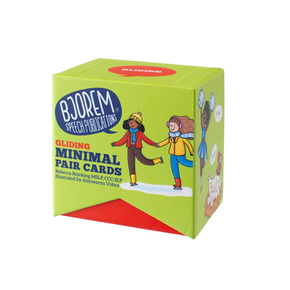 Gliding minimal pair cards box
