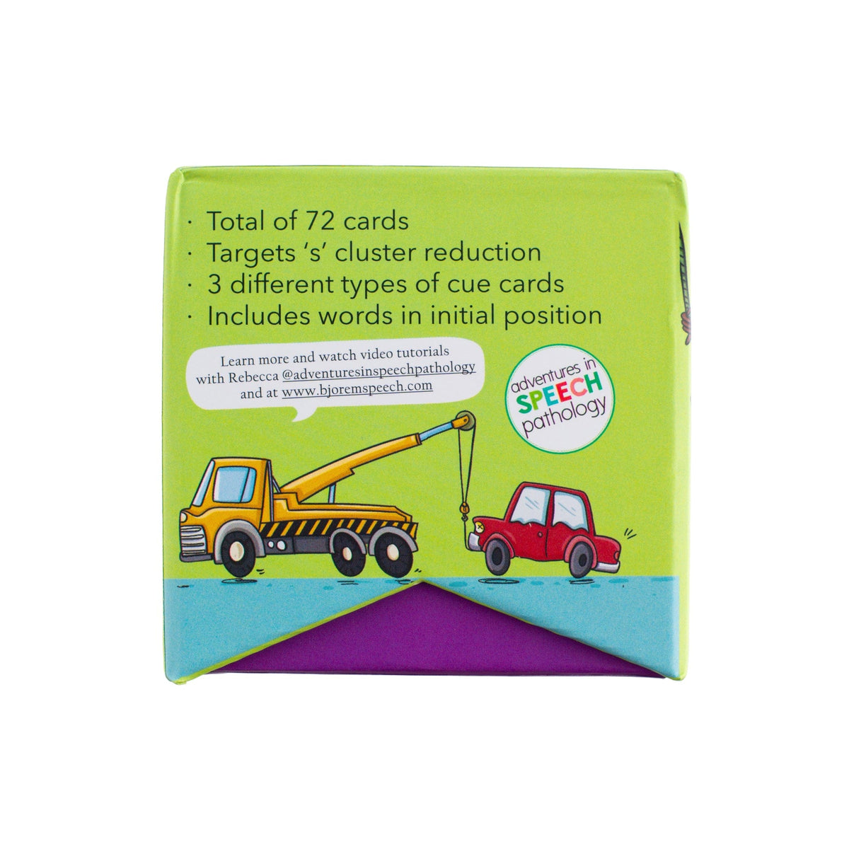 Back of the S Cluster Reduction minimal pairs box