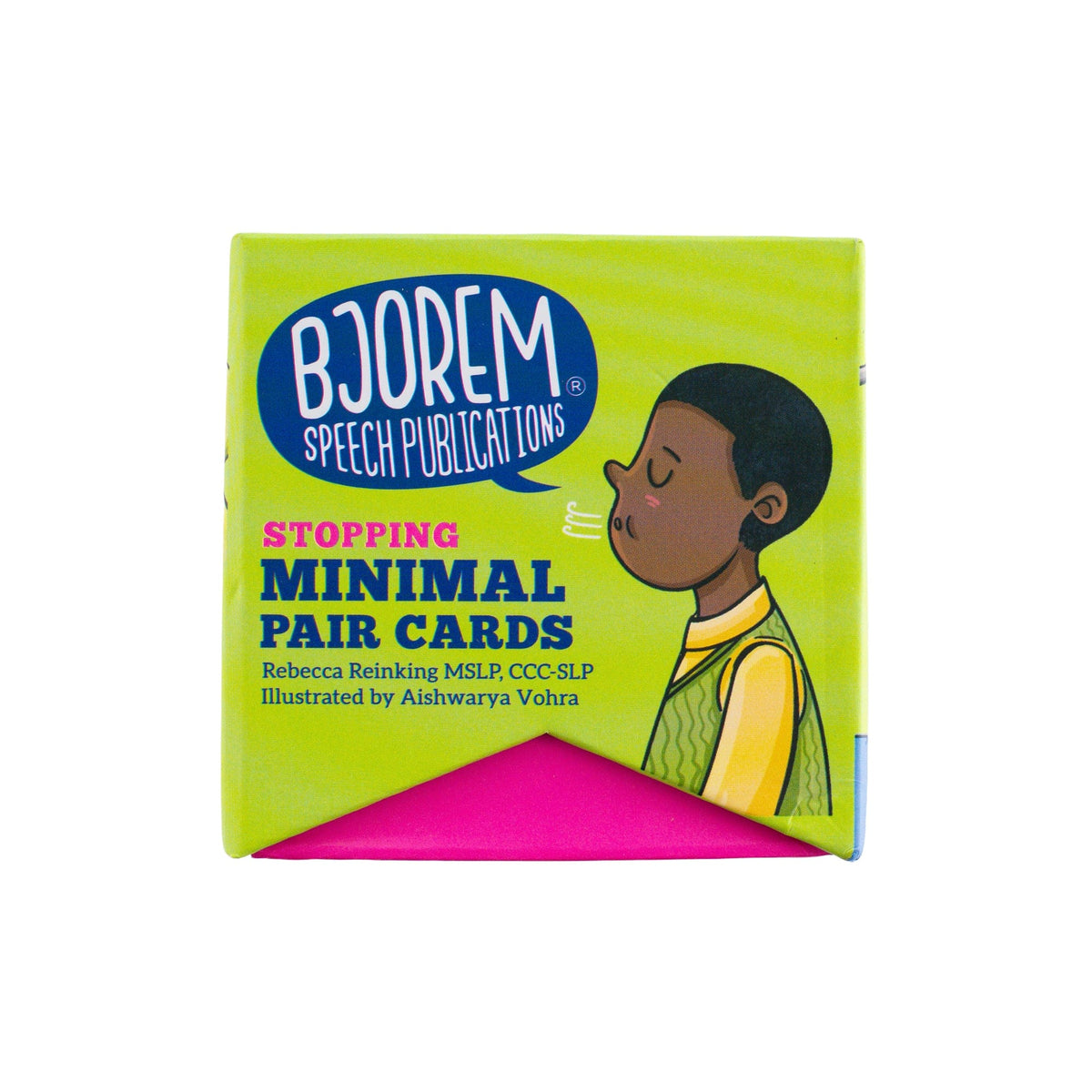 Front of the Stopping minimal pairs box