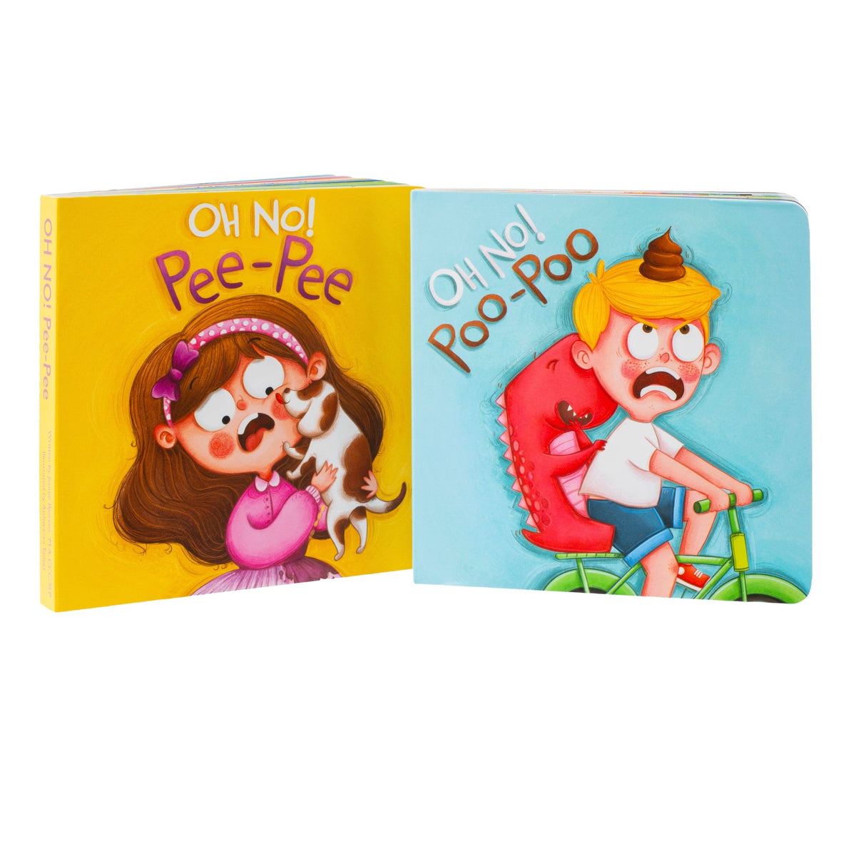 OH NO Pee-Pee and OH NO Poo-Poo board book bundle