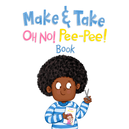 Pages from the OH NO Pee Pee make and take companion