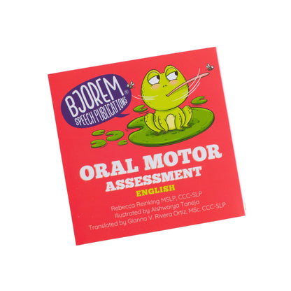 Front of the Oral Motor Assessment box
