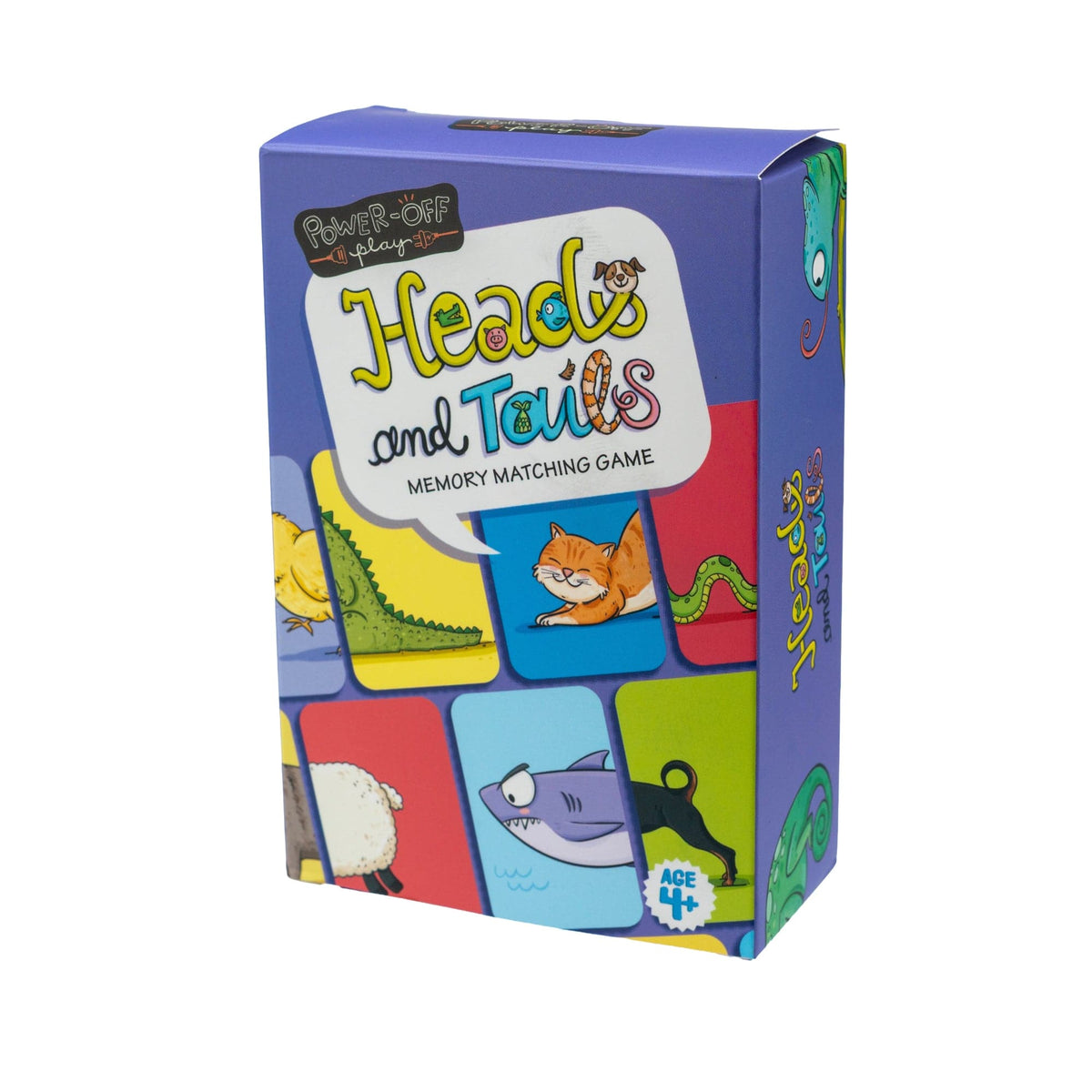 Heads and Tails memory game from the Power Off Play bundle