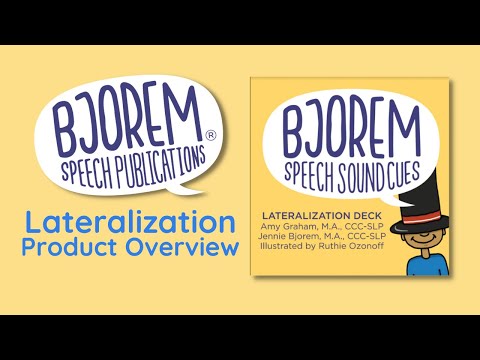 Bjorem Speech Sound Cues Lateralization | Speech Therapy Tools