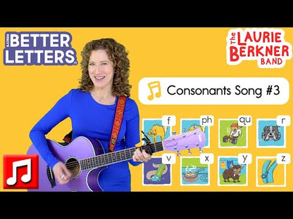 Bjorem Better Letters™ with The Laurie Berkner Band Card Deck