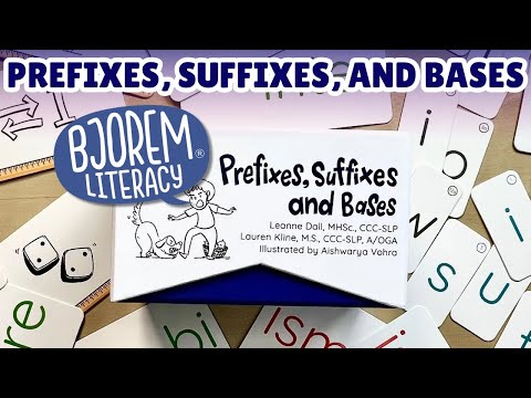 Prefixes, Suffixes and Bases