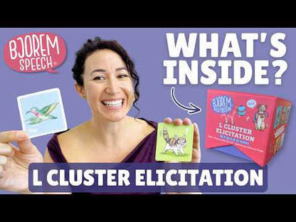 Bjorem L Cluster Elicitation Cards for Speech Therapy