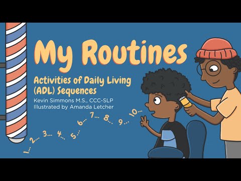 Routines Daily Living Sequences Deck for Children – Bjorem Speech®