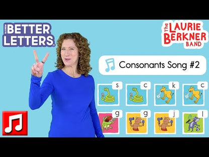 Bjorem Better Letters™ with The Laurie Berkner Band Card Deck