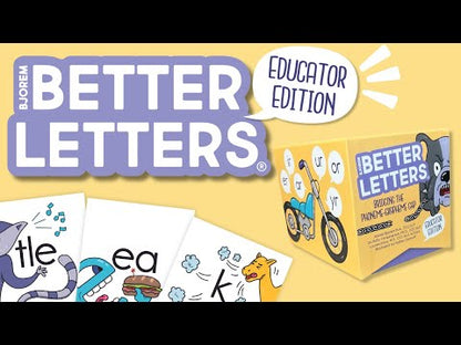Bjorem Better Letters®: Educator Edition - Bridging the Phoneme-Grapheme Gap
