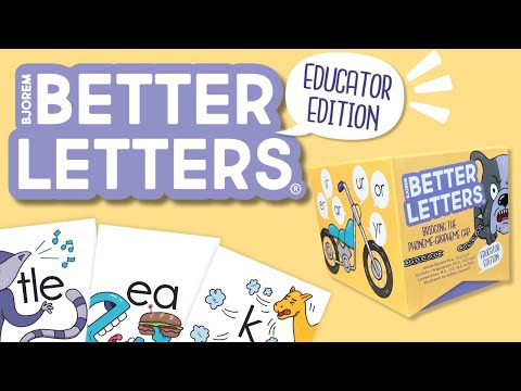 Bjorem Better Letters®: Educator Edition - Bridging the Phoneme-Grapheme Gap