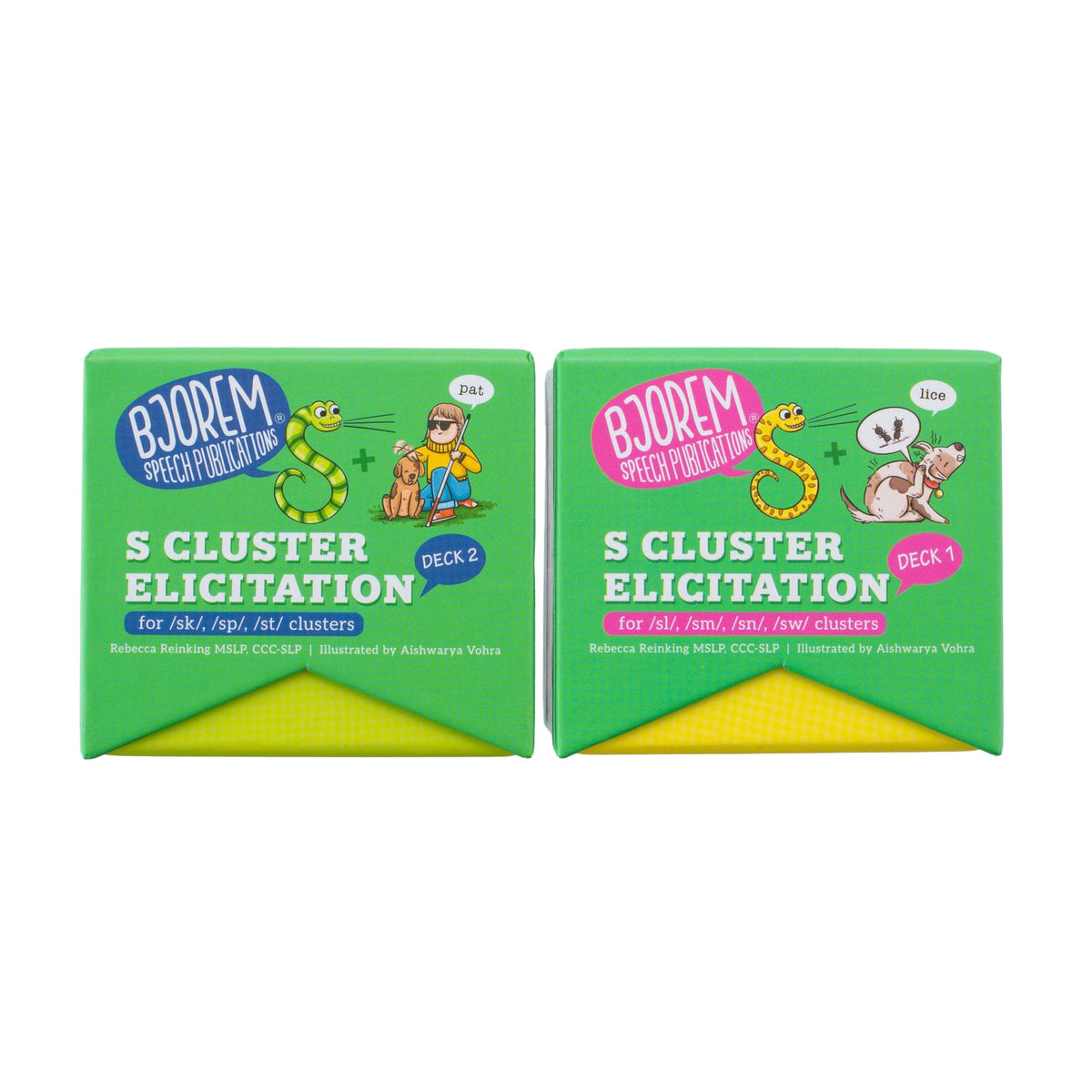 S Cluster Elicitation bundle, Deck 1 and Deck 2