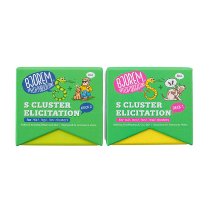 S Cluster Elicitation bundle, Deck 1 and Deck 2