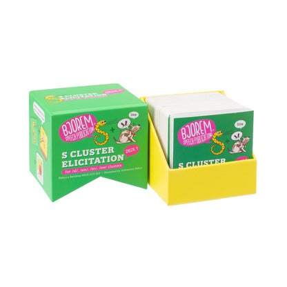 Open S Cluster Elicitation box with cards