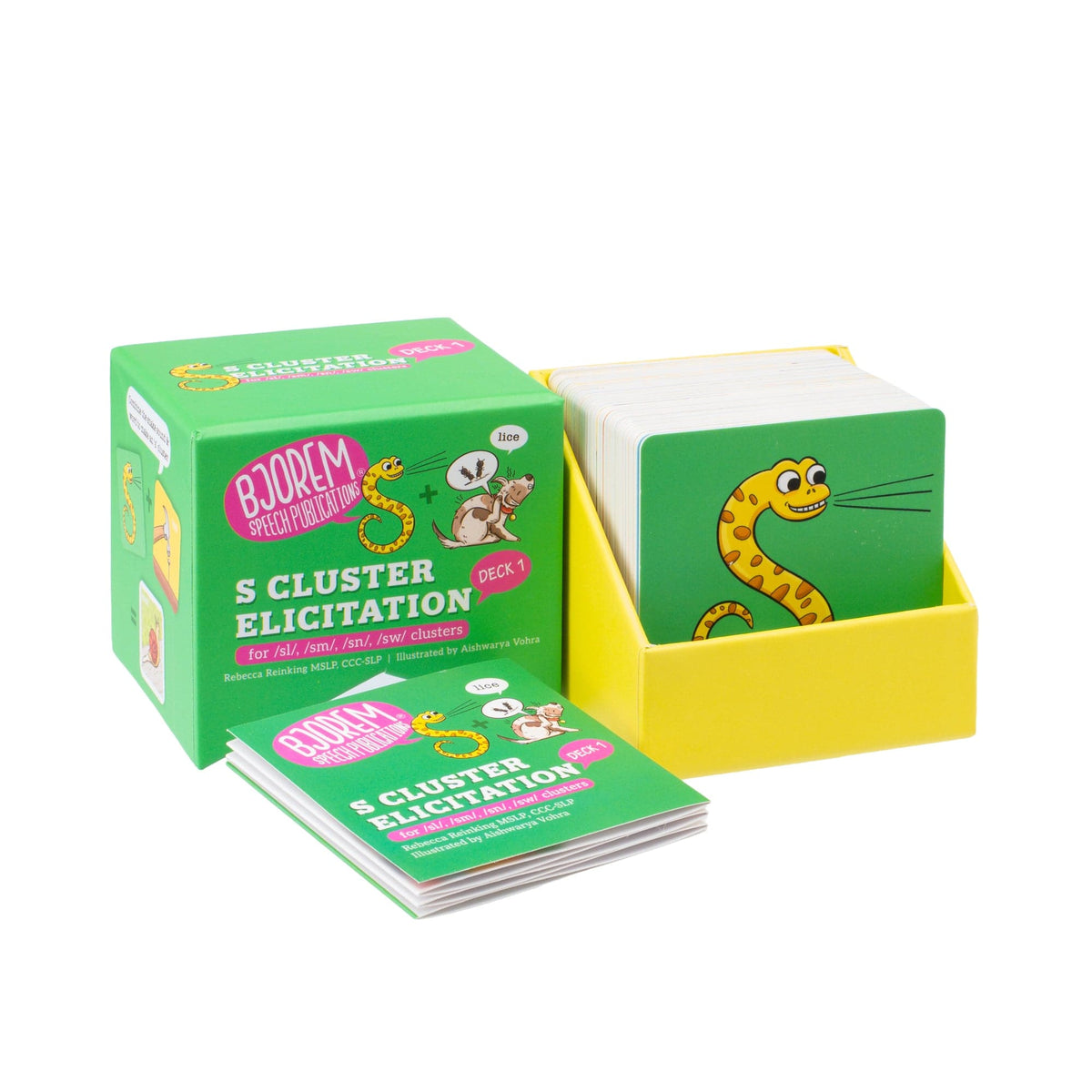 S Cluster Elicitation box open with cards spread out