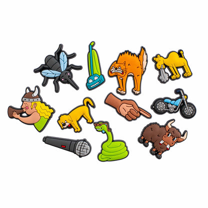 Sound Cue Minis including animals, a motorcycle and a microphone